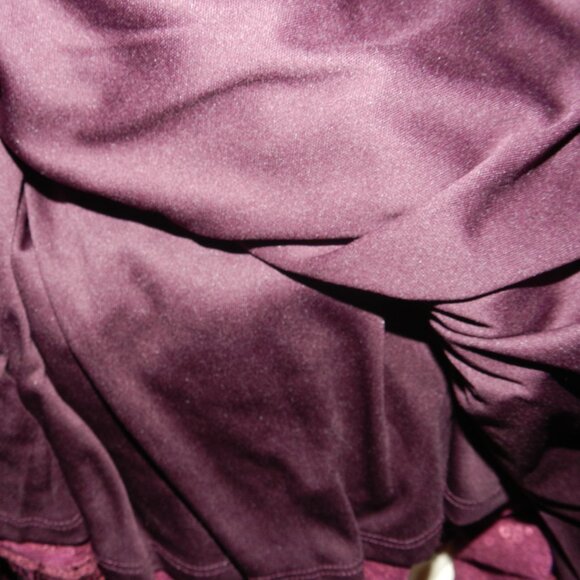 Isabel Toledo for LB sleeveless V-neck high-low wine sequin maxi NWT/🆕⌚📦🏃💨🚚 - Picture 8 of 16